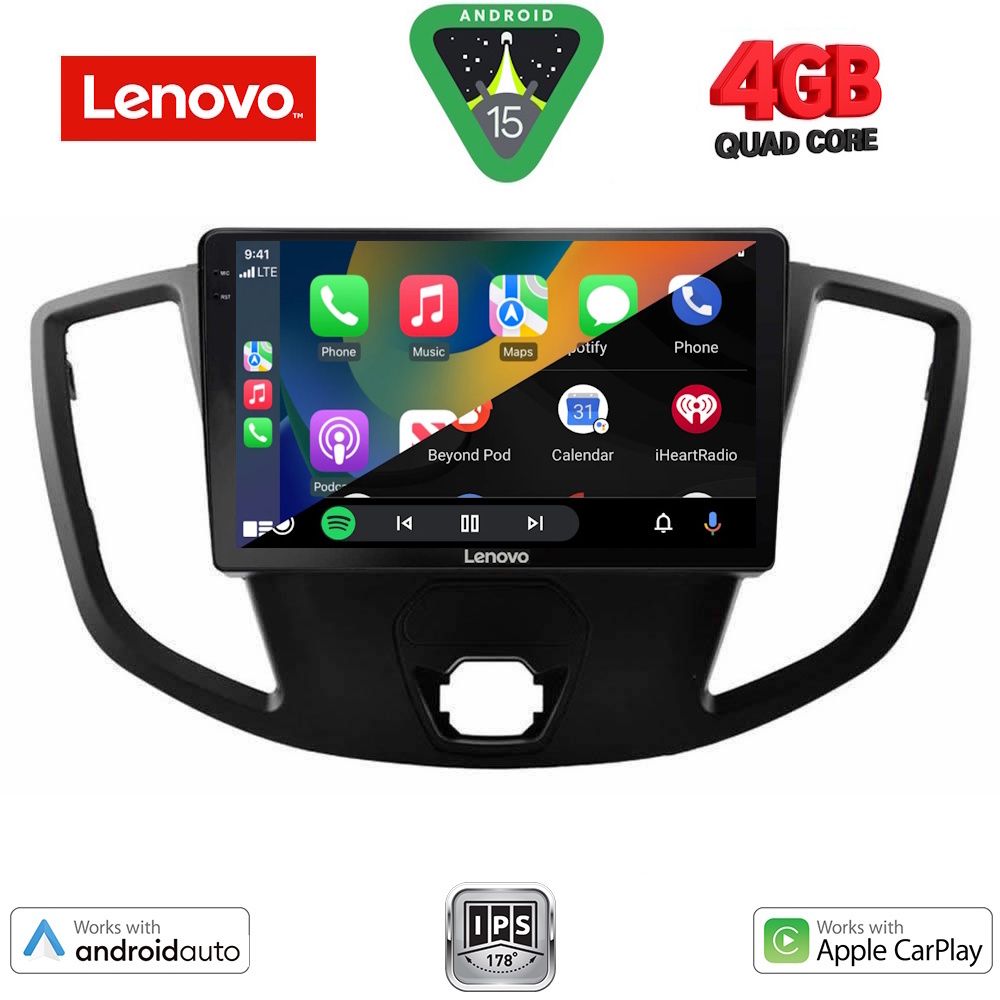 LENOVO LVE 8179_CPAA (9inc) MULTIMEDIA TABLET for FORD TRANSIT mod. 2014-2020 LENOVO LVE 8179_CPAA (9inc) MULTIMEDIA TABLET for FORD TRANSIT mod. 2014-2020