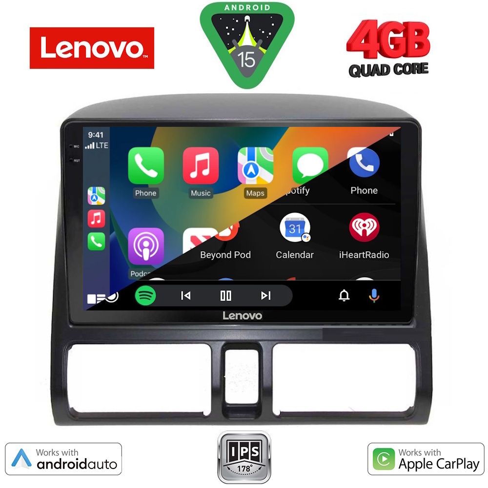 LENOVO LVE 8196_CPAA CLIMA (9inc) MULTIMEDIA TABLET for HONDA CRV mod. 1996-2006 LENOVO LVE 8196_CPAA CLIMA (9inc) MULTIMEDIA TABLET for HONDA CRV mod. 1996-2006