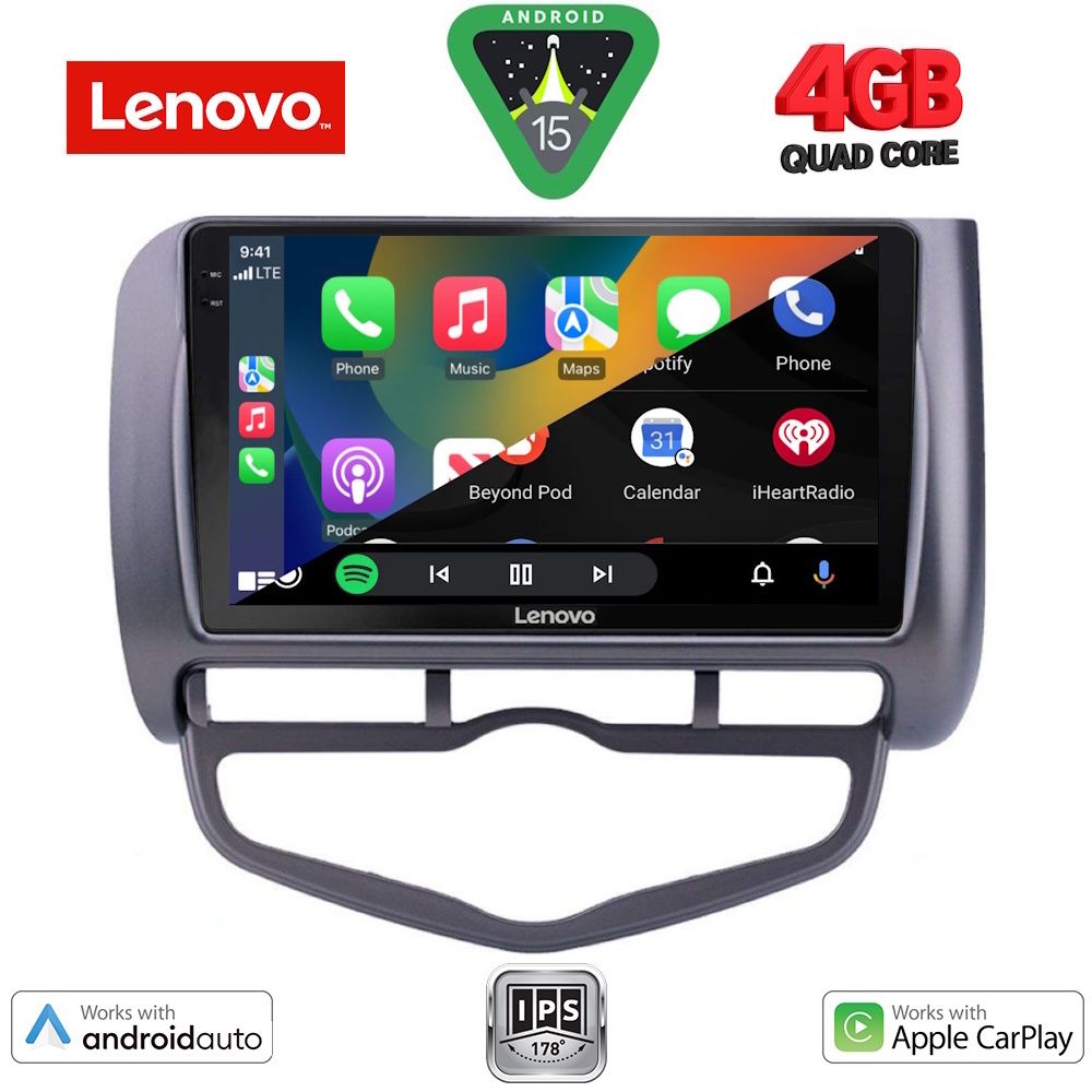 LENOVO LVE 8210_CPAA CLIMA (9inc) MULTIMEDIA TABLET for HONDA JAZZ mod. 2002-2008 LENOVO LVE 8210_CPAA CLIMA (9inc) MULTIMEDIA TABLET for HONDA JAZZ mod. 2002-2008