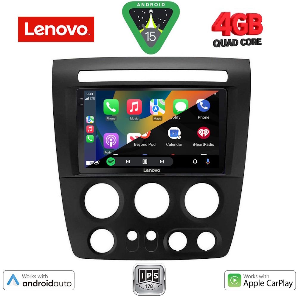 LENOVO LVE 8218_CPAA (9inc) MULTIMEDIA TABLET for HUMMER H3 mod. 2005-2009 LENOVO LVE 8218_CPAA (9inc) MULTIMEDIA TABLET for HUMMER H3 mod. 2005-2009