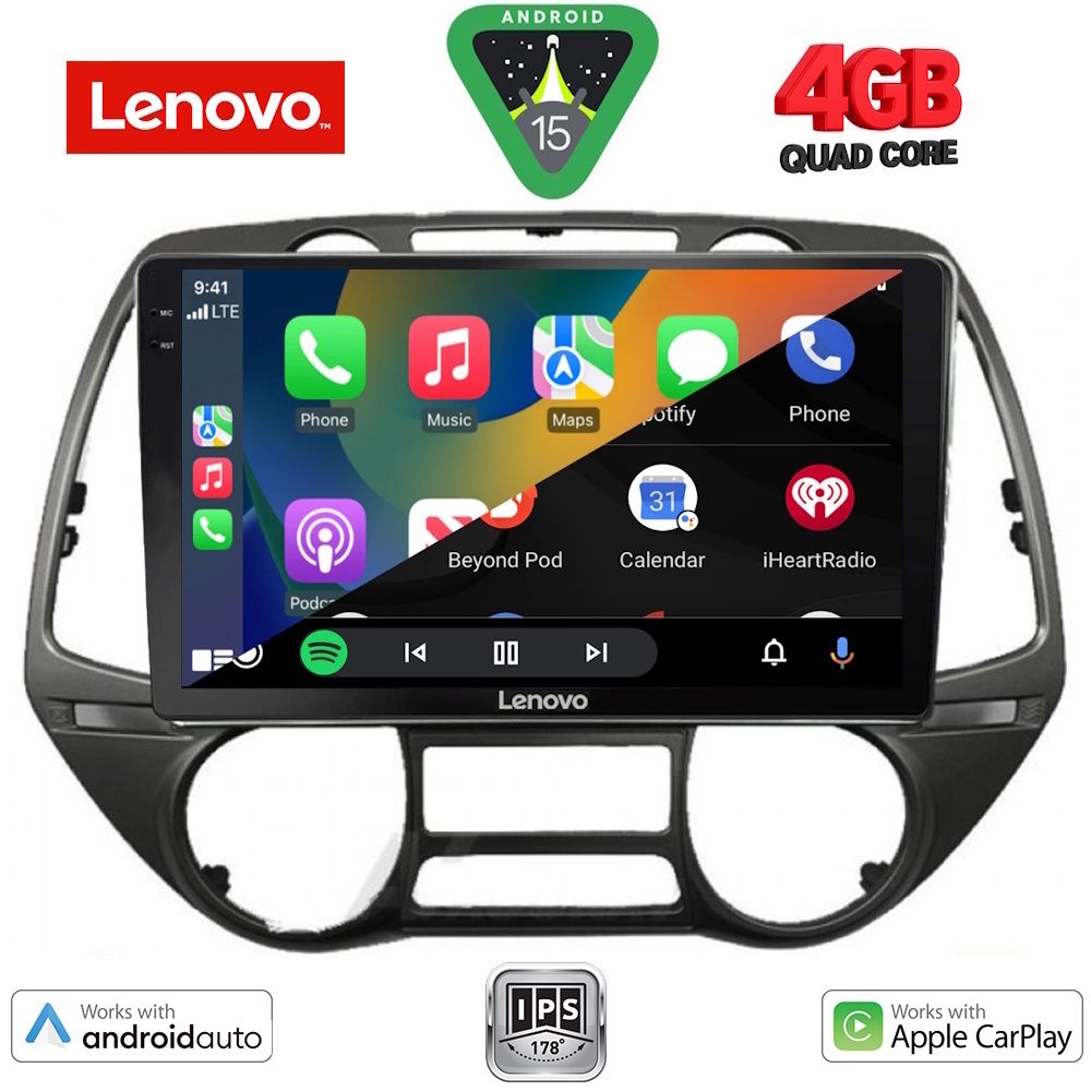 LENOVO LVE 8226_CPAA (9inc) MULTIMEDIA TABLET for HYUNDAI i20 mod. 2008-2014 LENOVO LVE 8226_CPAA (9inc) MULTIMEDIA TABLET for HYUNDAI i20 mod. 2008-2014