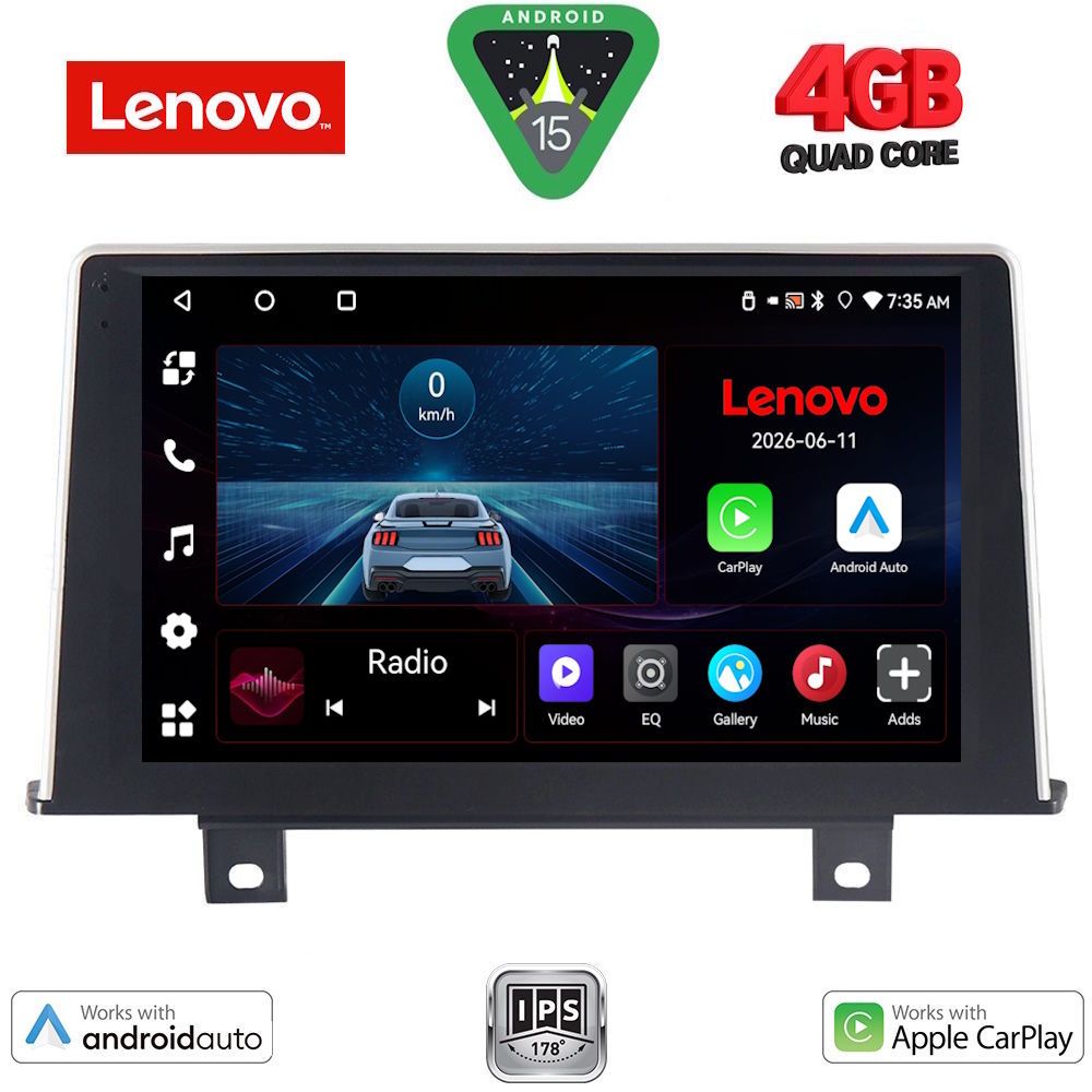 LENOVO LVE 8048_CPAA (9inc) (NBT) MULTIMEDIA TABLET for BMW S.1 (F20-21) mod. 2011-2016 LENOVO LVE 8048_CPAA (9inc) (NBT) MULTIMEDIA TABLET for BMW S.1 (F20-21) mod. 2011-2016