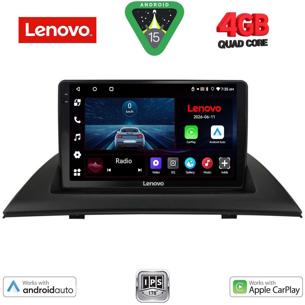 LENOVO LVE 8058_CPAA (9inc) MULTIMEDIA TABLET for BMW X3 (E83) mod. 2003-2010 LENOVO LVE 8058_CPAA (9inc) MULTIMEDIA TABLET for BMW X3 (E83) mod. 2003-2010