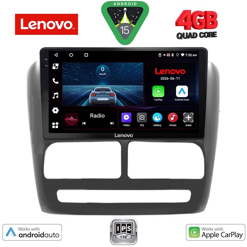 LENOVO LVE 8137_CPAA (9inc) MULTIMEDIA TABLET for FIAT DOBLO mod. 2010-2015 LENOVO LVE 8137_CPAA (9inc) MULTIMEDIA TABLET for FIAT DOBLO mod. 2010-2015