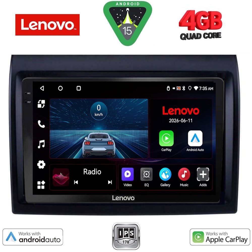 LENOVO LVE 8140_CPAA (9inc) MULTIMEDIA TABLET for FIAT DUCATO mod. 2006-2011 LENOVO LVE 8140_CPAA (9inc) MULTIMEDIA TABLET for FIAT DUCATO mod. 2006-2011