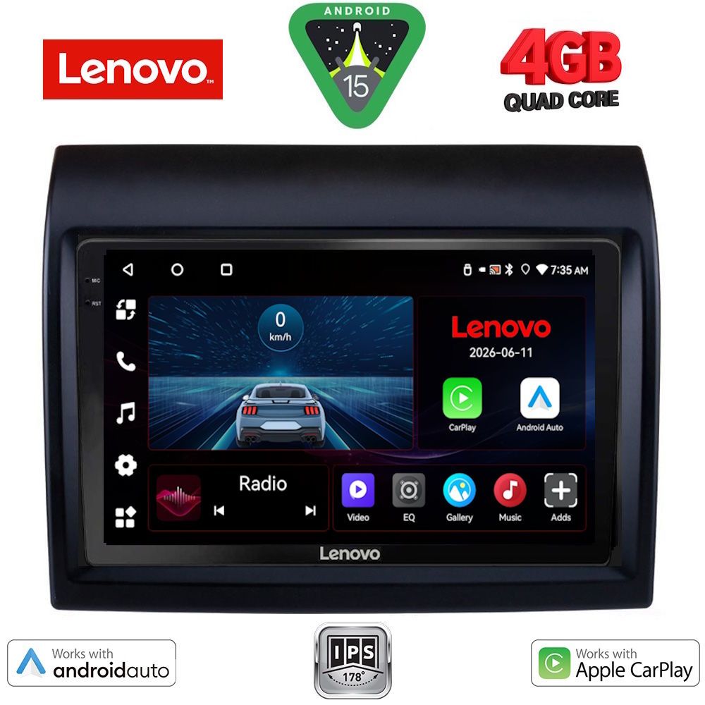 LENOVO LVE 8141_CPAA (9inc) MULTIMEDIA TABLET for FIAT DUCATO – CITROEN JUMPER – PEUGEOT BOXER mod. 2006-2021 LENOVO LVE 8141_CPAA (9inc) MULTIMEDIA TABLET for FIAT DUCATO – CITROEN JUMPER – PEUGEOT BOXER mod. 2006-2021