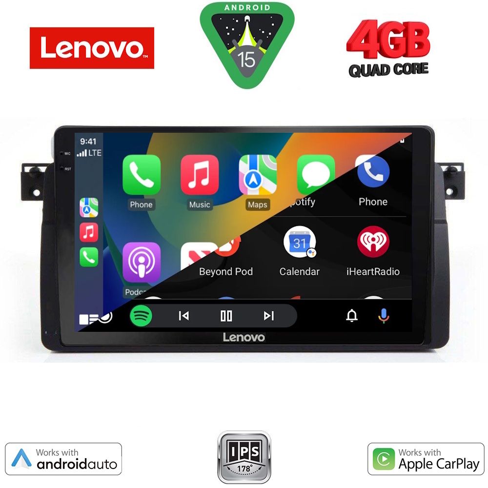 LENOVO LVE 8042_CPAA (9inc) MULTIMEDIA TABLET for BMW E46 mod. 1998-2005 LENOVO LVE 8042_CPAA (9inc) MULTIMEDIA TABLET for BMW E46 mod. 1998-2005