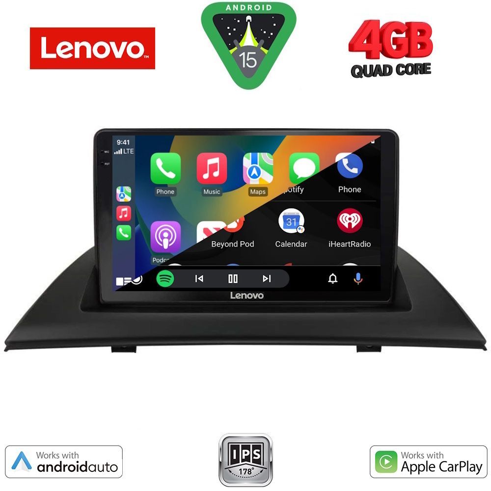 LENOVO LVE 8058_CPAA (9inc) MULTIMEDIA TABLET for BMW X3 (E83) mod. 2003-2010 LENOVO LVE 8058_CPAA (9inc) MULTIMEDIA TABLET for BMW X3 (E83) mod. 2003-2010