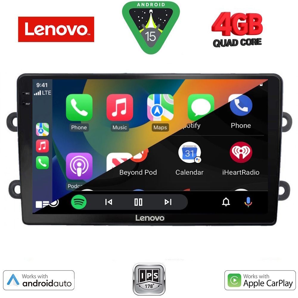 LENOVO LVE 8102_CPAA (9inc) MULTIMEDIA TABLET for DACIA DUSTER mod. 2012-2019 LENOVO LVE 8102_CPAA (9inc) MULTIMEDIA TABLET for DACIA DUSTER mod. 2012-2019