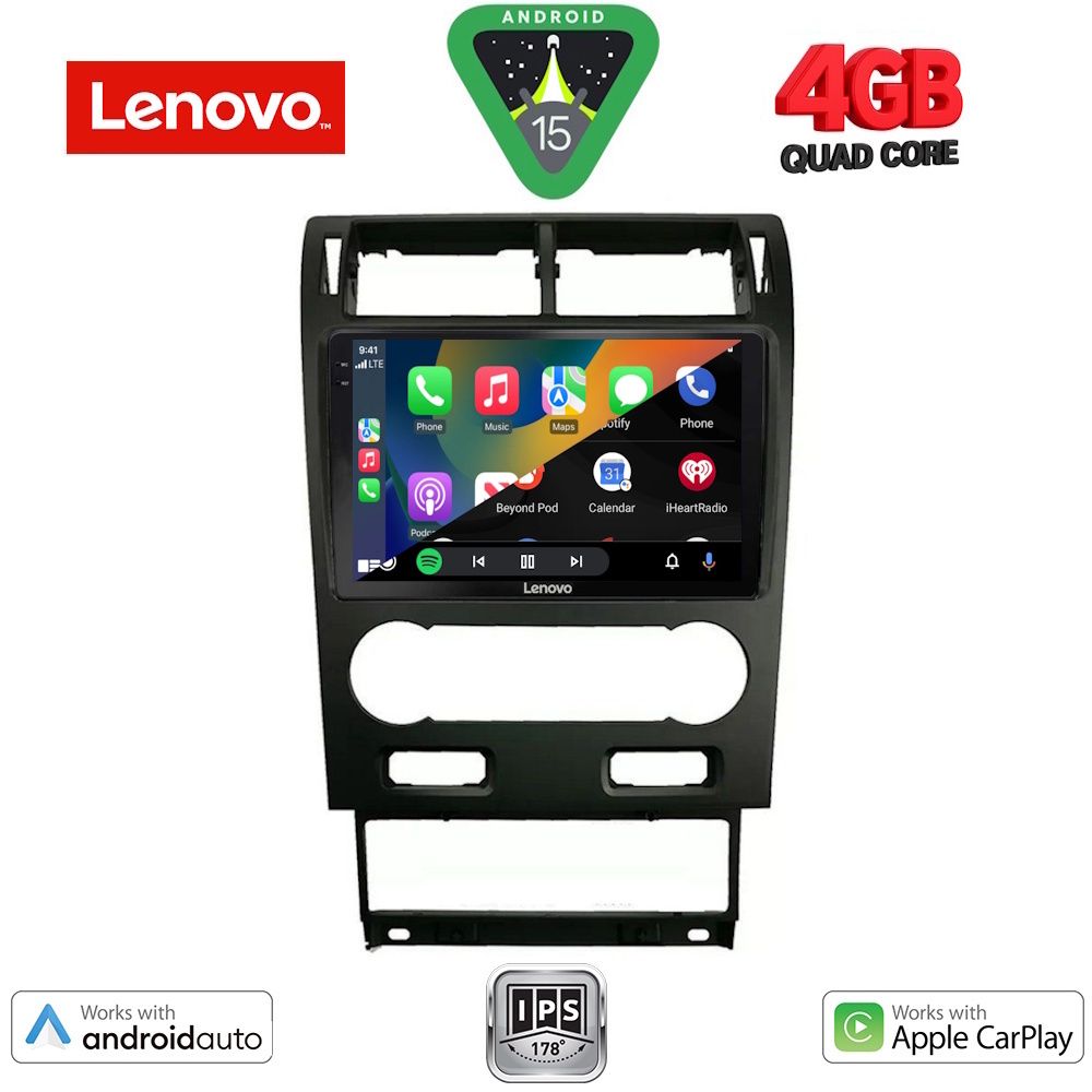 LENOVO LVE 8161A_CPAA (9inc) MULTIMEDIA TABLET for FORD MONDEO mod. 2003-2006 LENOVO LVE 8161A_CPAA (9inc) MULTIMEDIA TABLET for FORD MONDEO mod. 2003-2006