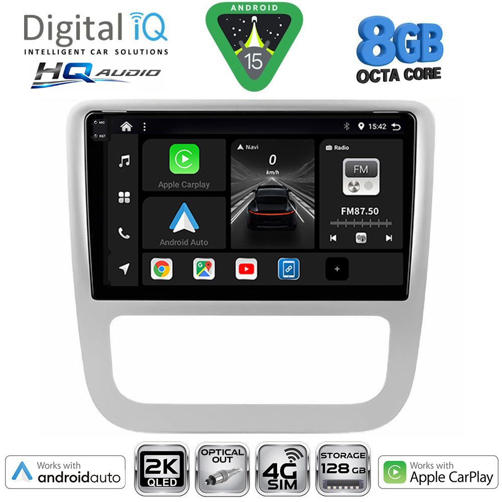 DIGITAL IQ BXK 20751_CPAA CLIMA (9inc) MULTIMEDIA TABLET for VW EOS mod. 2006-2016 - SCIROCCO mod. 2011-2014 DIGITAL IQ BXK 20751_CPAA CLIMA (9inc) MULTIMEDIA TABLET for VW EOS mod. 2006-2016 - SCIROCCO mod. 2011-2014
