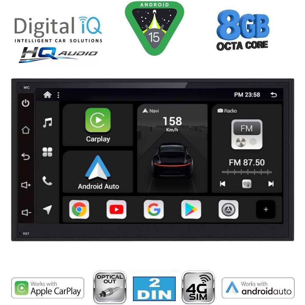 DIGITAL IQ BXK 869_CPAA (6.8" DIN) 4G SIM MULTIMEDIA 2 DIN DIGITAL IQ BXK 869_CPAA (6.8" DIN) 4G SIM MULTIMEDIA 2 DIN