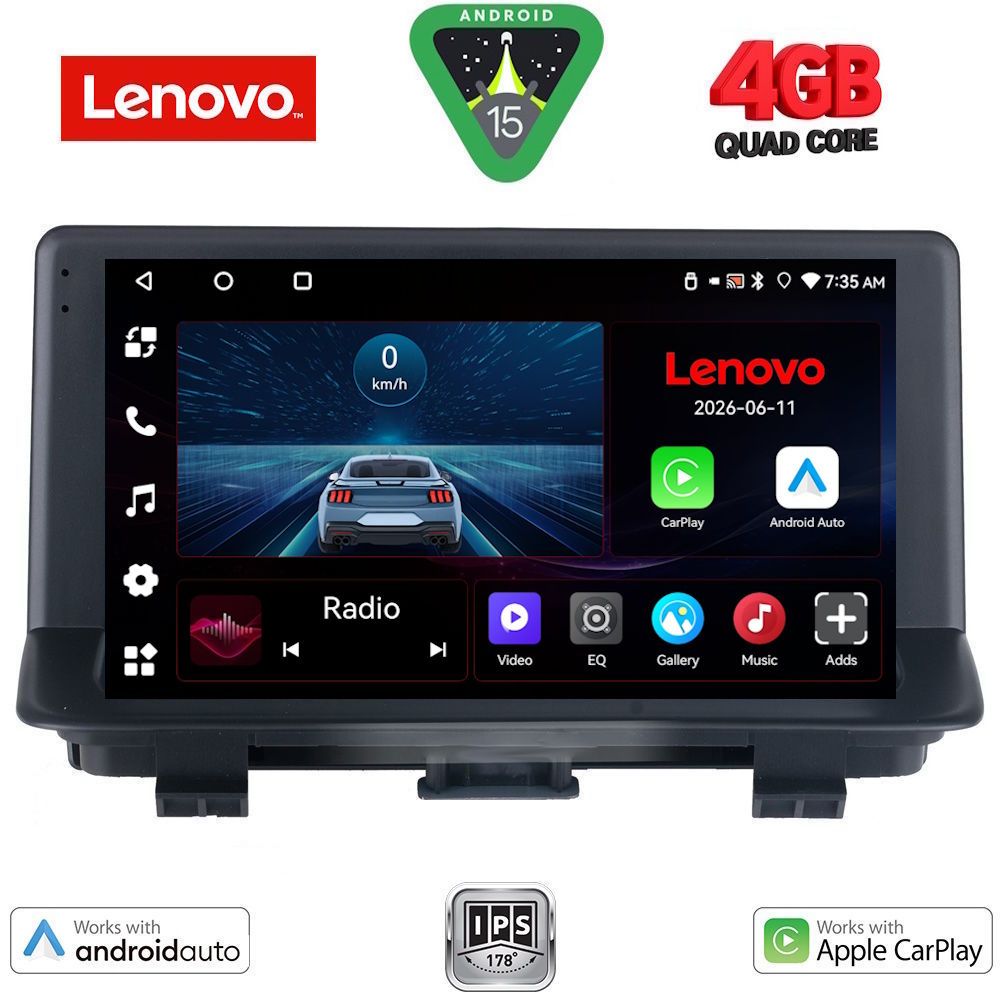 LENOVO LVE 8012_CPAA (9inc) MULTIMEDIA TABLET for AUDI Q3 mod. 2012-2018 (High Version) LENOVO LVE 8012_CPAA (9inc) MULTIMEDIA TABLET for AUDI Q3 mod. 2012-2018 (High Version)