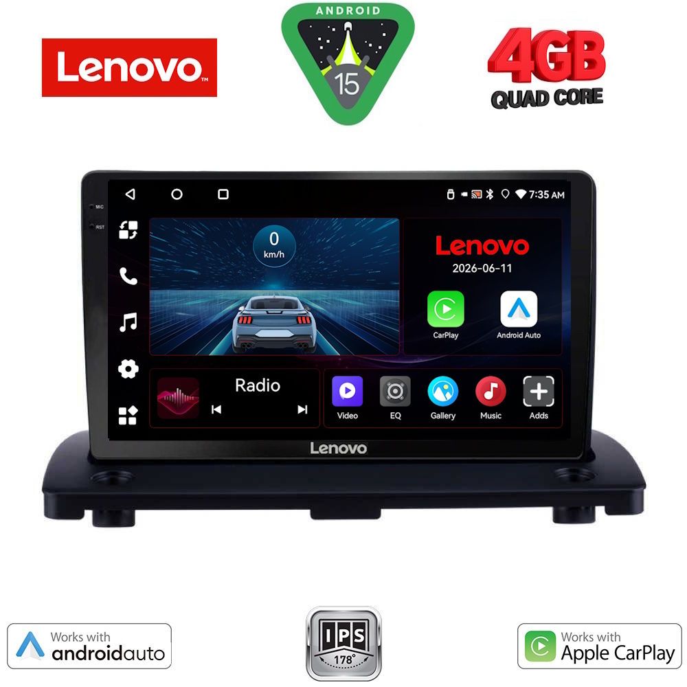 LENOVO LVE 8789_CPAA (9inc) MULTIMEDIA TABLET for VOLVO XC90 mod. 2002-2014 LENOVO LVE 8789_CPAA (9inc) MULTIMEDIA TABLET for VOLVO XC90 mod. 2002-2014