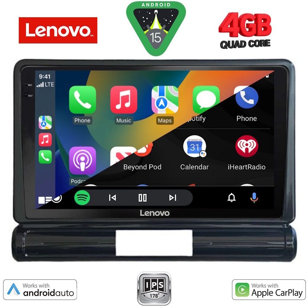 LENOVO LVE 8093M_CPAA (9inc) MULTIMEDIA TABLET for CITROEN C3 - DS3 mod. 2016-2024 Med Version LENOVO LVE 8093M_CPAA (9inc) MULTIMEDIA TABLET for CITROEN C3 - DS3 mod. 2016-2024 Med Version