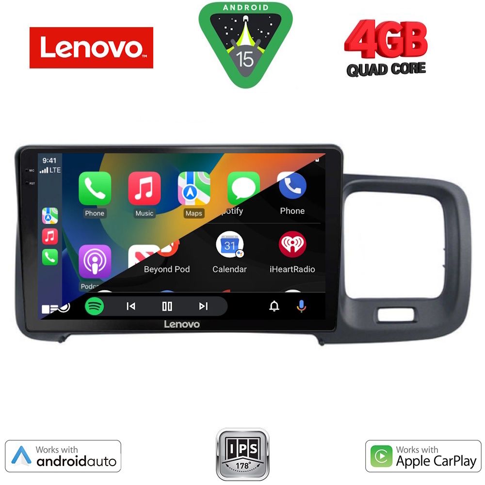 LENOVO LVE 8785_CPAA (9inc) MULTIMEDIA TABLET for VOLVO S60 mod. 2010-2018 LENOVO LVE 8785_CPAA (9inc) MULTIMEDIA TABLET for VOLVO S60 mod. 2010-2018