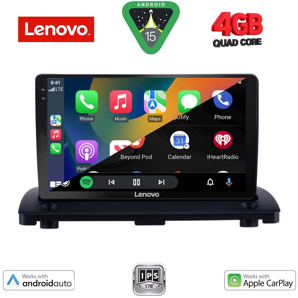 LENOVO LVE 8789_CPAA (9inc) MULTIMEDIA TABLET for VOLVO XC90 mod. 2002-2014 LENOVO LVE 8789_CPAA (9inc) MULTIMEDIA TABLET for VOLVO XC90 mod. 2002-2014