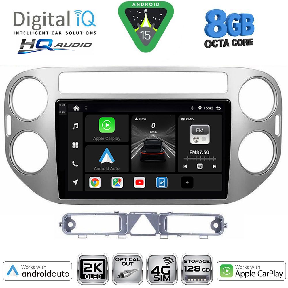 DIGITAL IQ BXK 20759GR_CPAA (9inc) MULTIMEDIA TABLET for VW TIGUAN mod. 2004-2011 (GREY) DIGITAL IQ BXK 20759GR_CPAA (9inc) MULTIMEDIA TABLET for VW TIGUAN mod. 2004-2011 (GREY)