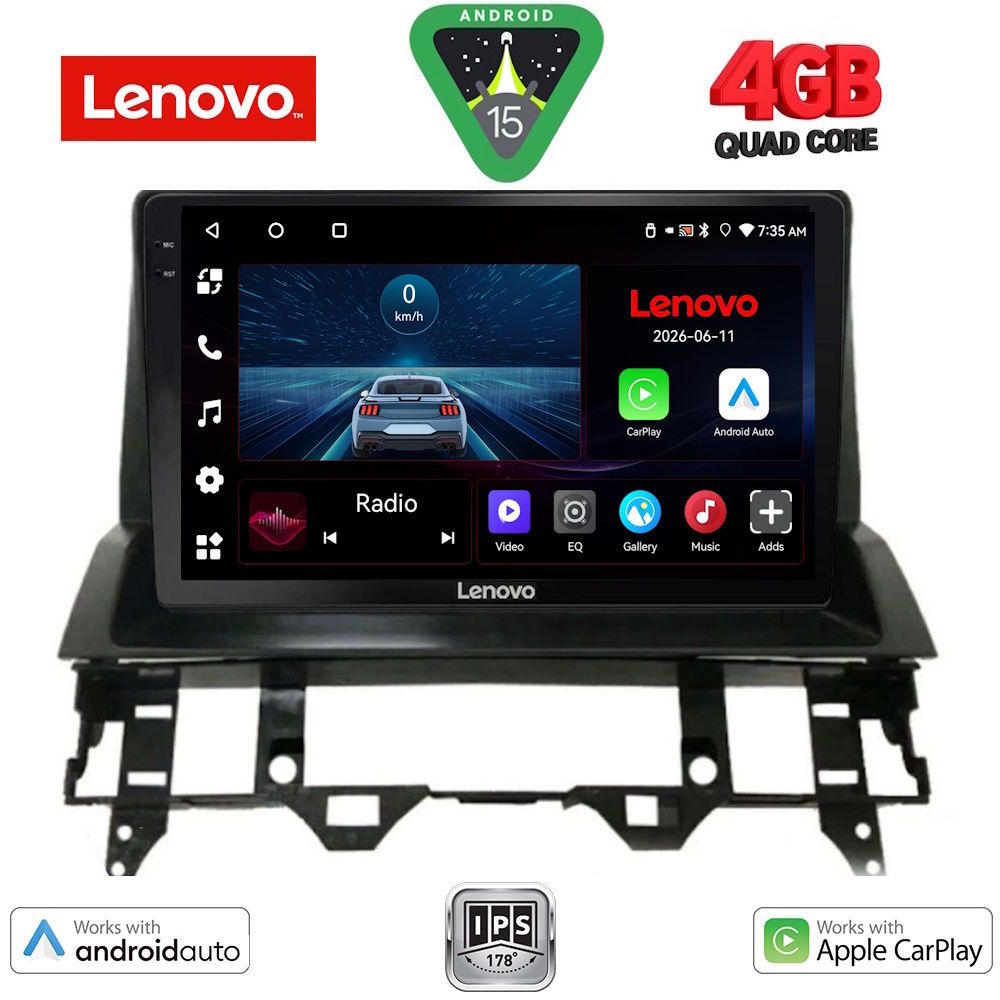 LENOVO LVE 8376_CPAA DASH (10inc) MULTIMEDIA TABLET for MAZDA 6 mod. 2002-2008 LENOVO LVE 8376_CPAA DASH (10inc) MULTIMEDIA TABLET for MAZDA 6 mod. 2002-2008
