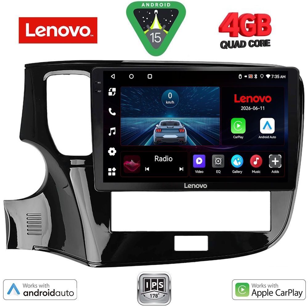 LENOVO LVE 8440_CPAA (10inc) MULTIMEDIA TABLET for MITSUBISHI OUTLANDER mod. 2020-2022 LENOVO LVE 8440_CPAA (10inc) MULTIMEDIA TABLET for MITSUBISHI OUTLANDER mod. 2020-2022