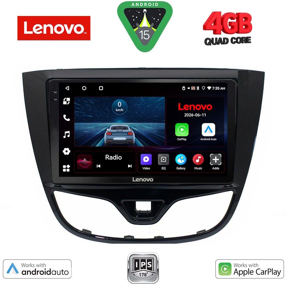 LENOVO LVE 8489_CPAA (10inc) MULTIMEDIA TABLET for OPEL KARL mod. 2014-2019 LENOVO LVE 8489_CPAA (10inc) MULTIMEDIA TABLET for OPEL KARL mod. 2014-2019