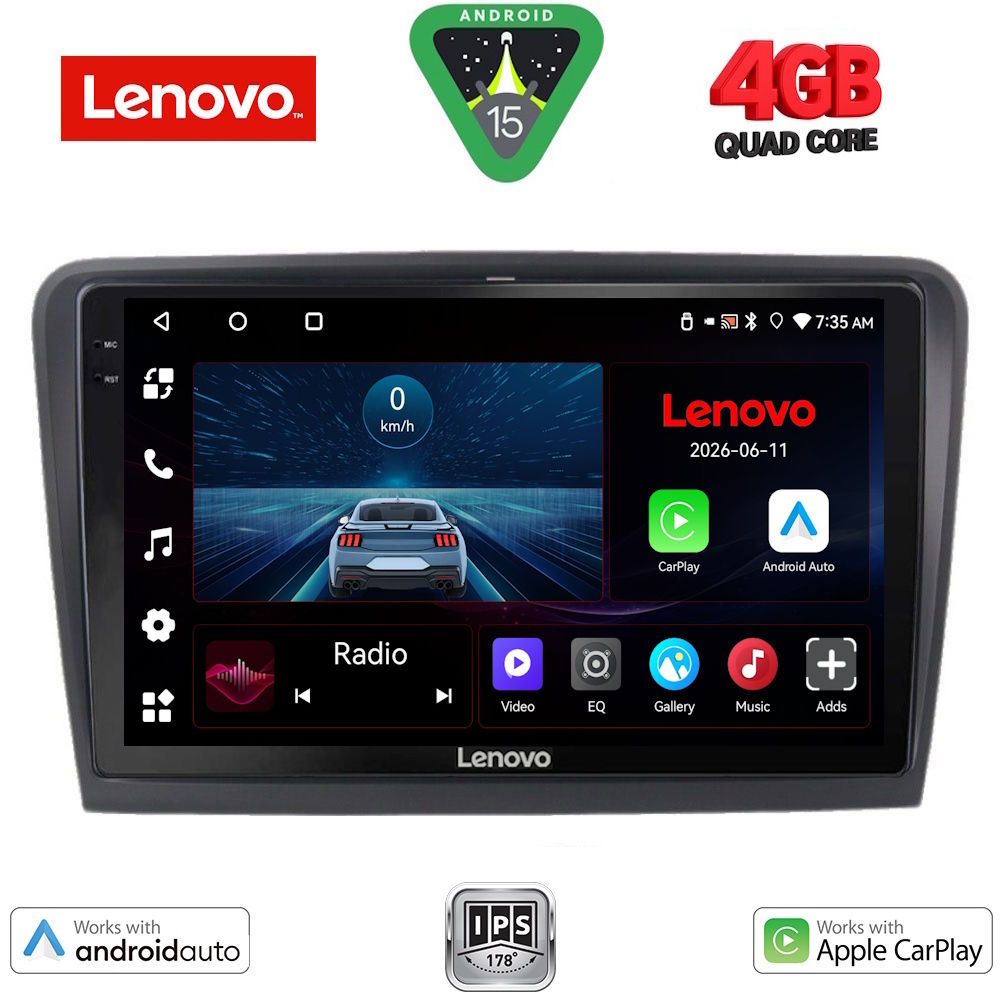 LENOVO LVE 8604B_CPAA (10inc) MULTIMEDIA TABLET for SKODA SUPERB mod. 2008-2015 LENOVO LVE 8604B_CPAA (10inc) MULTIMEDIA TABLET for SKODA SUPERB mod. 2008-2015