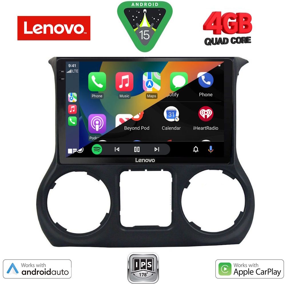 LENOVO LVE 8296_CPAA (10inc) MULTIMEDIA TABLET for JEEP WRANGLER mod. 2014-2017 LENOVO LVE 8296_CPAA (10inc) MULTIMEDIA TABLET for JEEP WRANGLER mod. 2014-2017