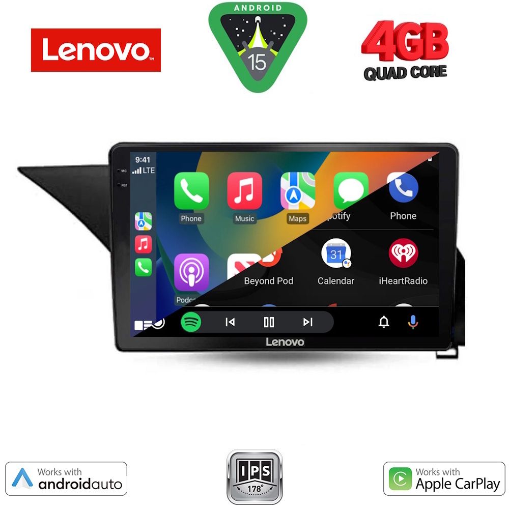 LENOVO LVE 8409_CPAA (10inc) MULTIMEDIA TABLET for MERCEDES E (W212) mod. 2009-2016 LENOVO LVE 8409_CPAA (10inc) MULTIMEDIA TABLET for MERCEDES E (W212) mod. 2009-2016