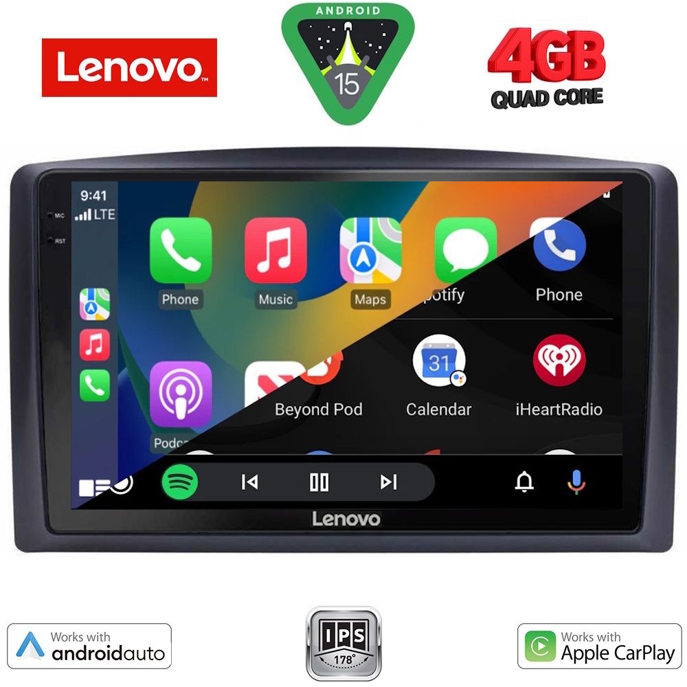LENOVO LVE 8421_CPAA (10inc) MULTIMEDIA TABLET for MERCEDES VITO – VIANO (W447) mod. 2015-2022 LENOVO LVE 8421_CPAA (10inc) MULTIMEDIA TABLET for MERCEDES VITO – VIANO (W447) mod. 2015-2022