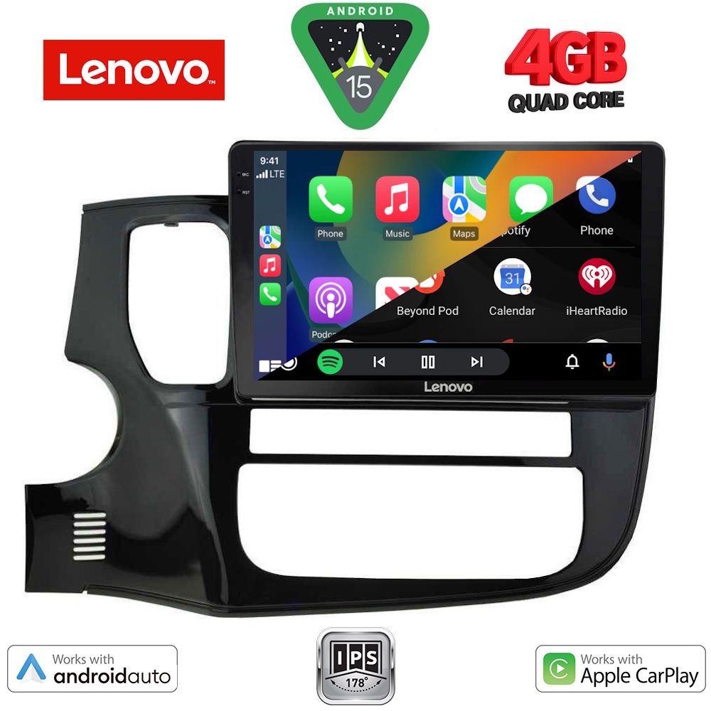 LENOVO LVE 8443_CPAA (10inc) MULTIMEDIA TABLET for MITSUBISHI OUTLANDER mod. 2013-2020 LENOVO LVE 8443_CPAA (10inc) MULTIMEDIA TABLET for MITSUBISHI OUTLANDER mod. 2013-2020