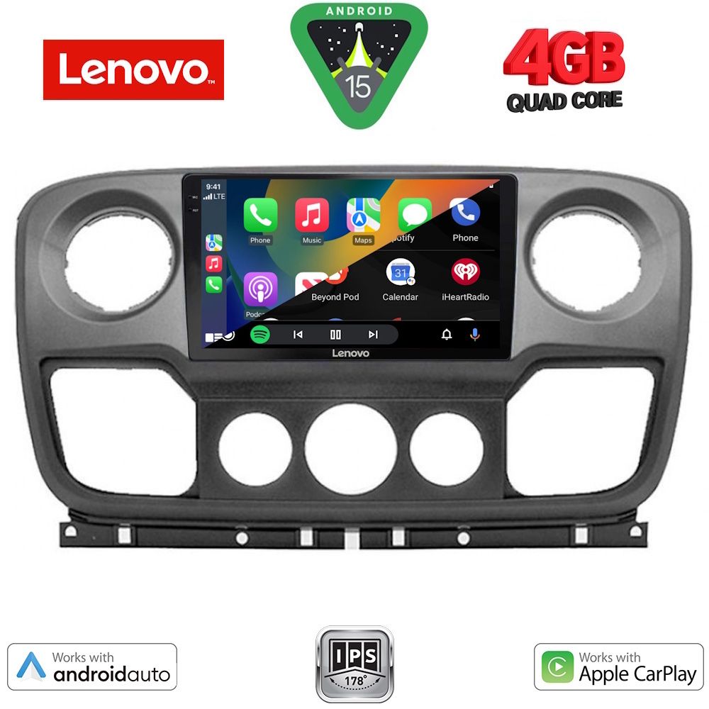 LENOVO LVE 8463_CPAA (10inc) MULTIMEDIA TABLET for NISSAN NV400 - OPEL MOVANO - RENAULT MASTER mod. 2010-2020 LENOVO LVE 8463_CPAA (10inc) MULTIMEDIA TABLET for NISSAN NV400 - OPEL MOVANO - RENAULT MASTER mod. 2010-2020