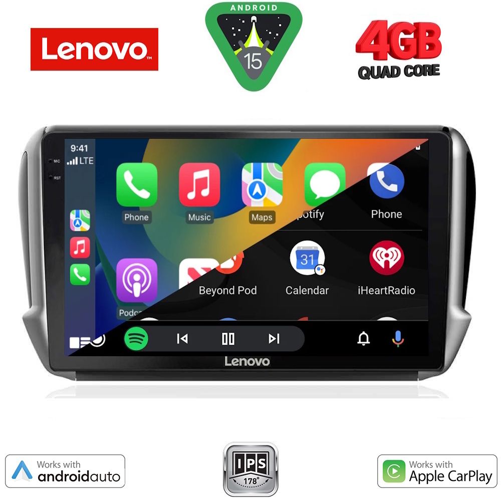 LENOVO LVE 8508_CPAA (10inc) MULTIMEDIA TABLET for PEUGEOT 208-2008 mod. 2012-2021 LENOVO LVE 8508_CPAA (10inc) MULTIMEDIA TABLET for PEUGEOT 208-2008 mod. 2012-2021