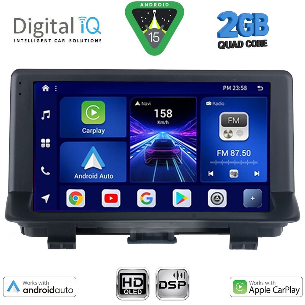 DIGITAL IQ BXC 3013_CPAA (9inc) MULTIMEDIA TABLET for AUDI Q3 mod. 2013-2018 (Low Version) DIGITAL IQ BXC 3013_CPAA (9inc) MULTIMEDIA TABLET for AUDI Q3 mod. 2013-2018 (Low Version)