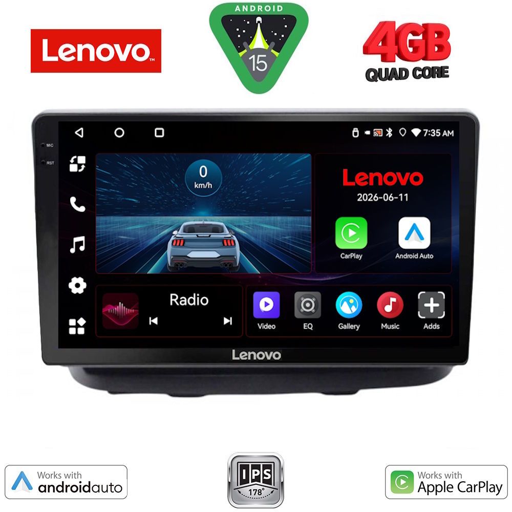 LENOVO LVE 8135_CPAA (10inc) MULTIMEDIA TABLET for FIAT DOBLO mod. 2002-2009 LENOVO LVE 8135_CPAA (10inc) MULTIMEDIA TABLET for FIAT DOBLO mod. 2002-2009