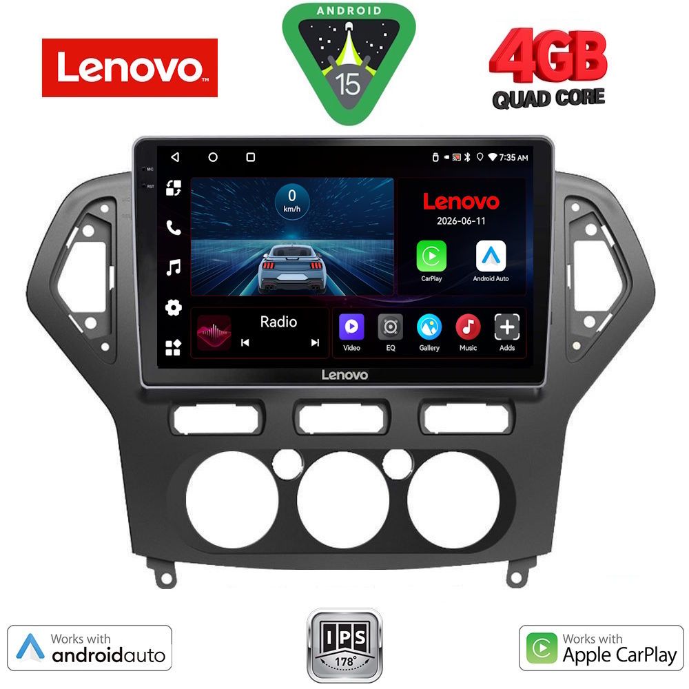 LENOVO LVE 8162_CPAA A/C (10inc) MULTIMEDIA TABLET for FORD MONDEO mod. 2007-2011 LENOVO LVE 8162_CPAA A/C (10inc) MULTIMEDIA TABLET for FORD MONDEO mod. 2007-2011