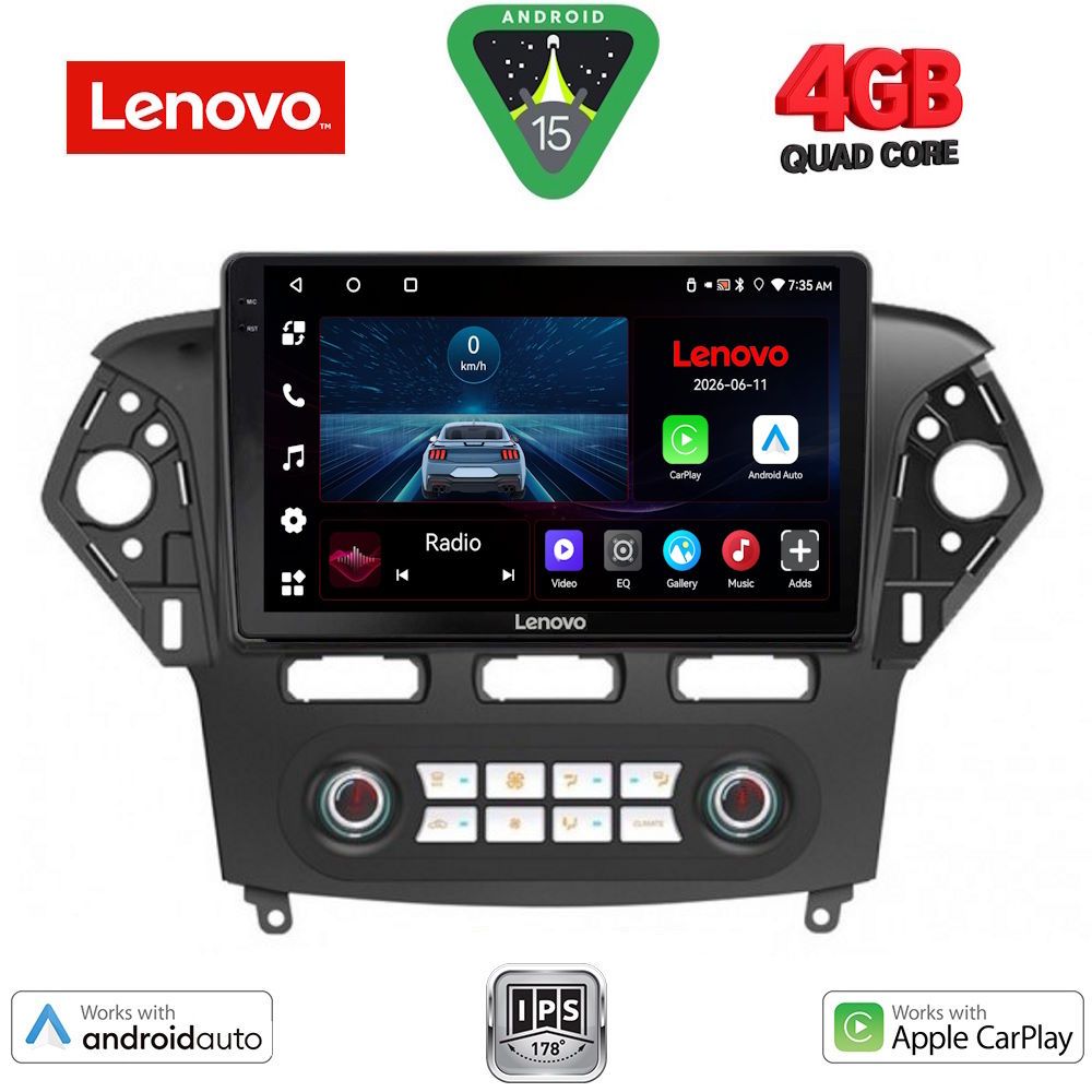 LENOVO LVE 8163_CPAA CLIMA (10inc) MULTIMEDIA TABLET for FORD MONDEO mod. 2011-2013 LENOVO LVE 8163_CPAA CLIMA (10inc) MULTIMEDIA TABLET for FORD MONDEO mod. 2011-2013
