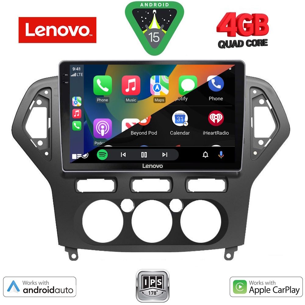 LENOVO LVE 8162_CPAA A/C (10inc) MULTIMEDIA TABLET for FORD MONDEO mod. 2007-2011 LENOVO LVE 8162_CPAA A/C (10inc) MULTIMEDIA TABLET for FORD MONDEO mod. 2007-2011