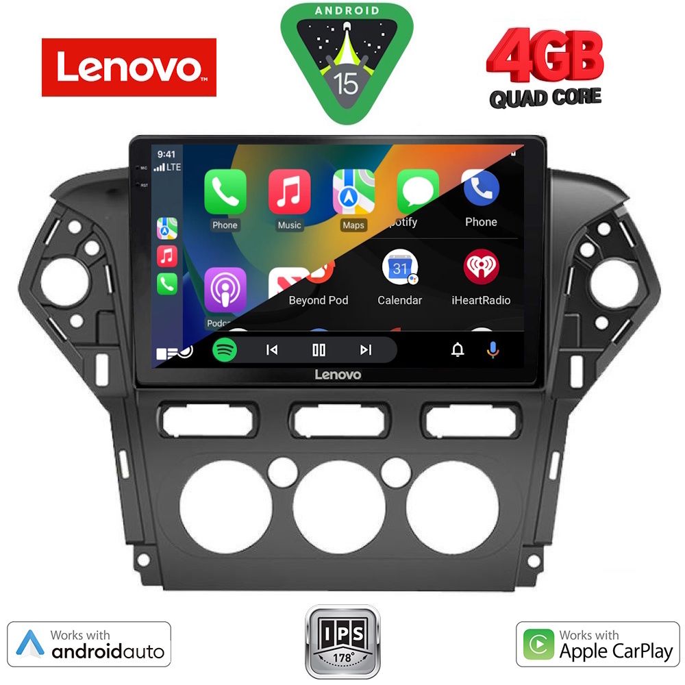 LENOVO LVE 8163_CPAA A/C (10inc) MULTIMEDIA TABLET for FORD MONDEO mod. 2011-2013 LENOVO LVE 8163_CPAA A/C (10inc) MULTIMEDIA TABLET for FORD MONDEO mod. 2011-2013