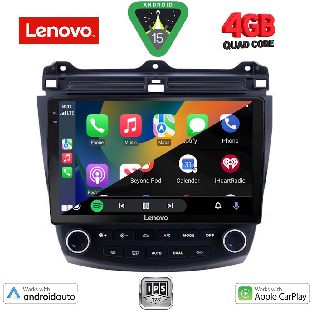 LENOVO LVE 8182_CPAA (10inc) MULTIMEDIA TABLET for HONDA ACCORD mod. 2003-2007 LENOVO LVE 8182_CPAA (10inc) MULTIMEDIA TABLET for HONDA ACCORD mod. 2003-2007