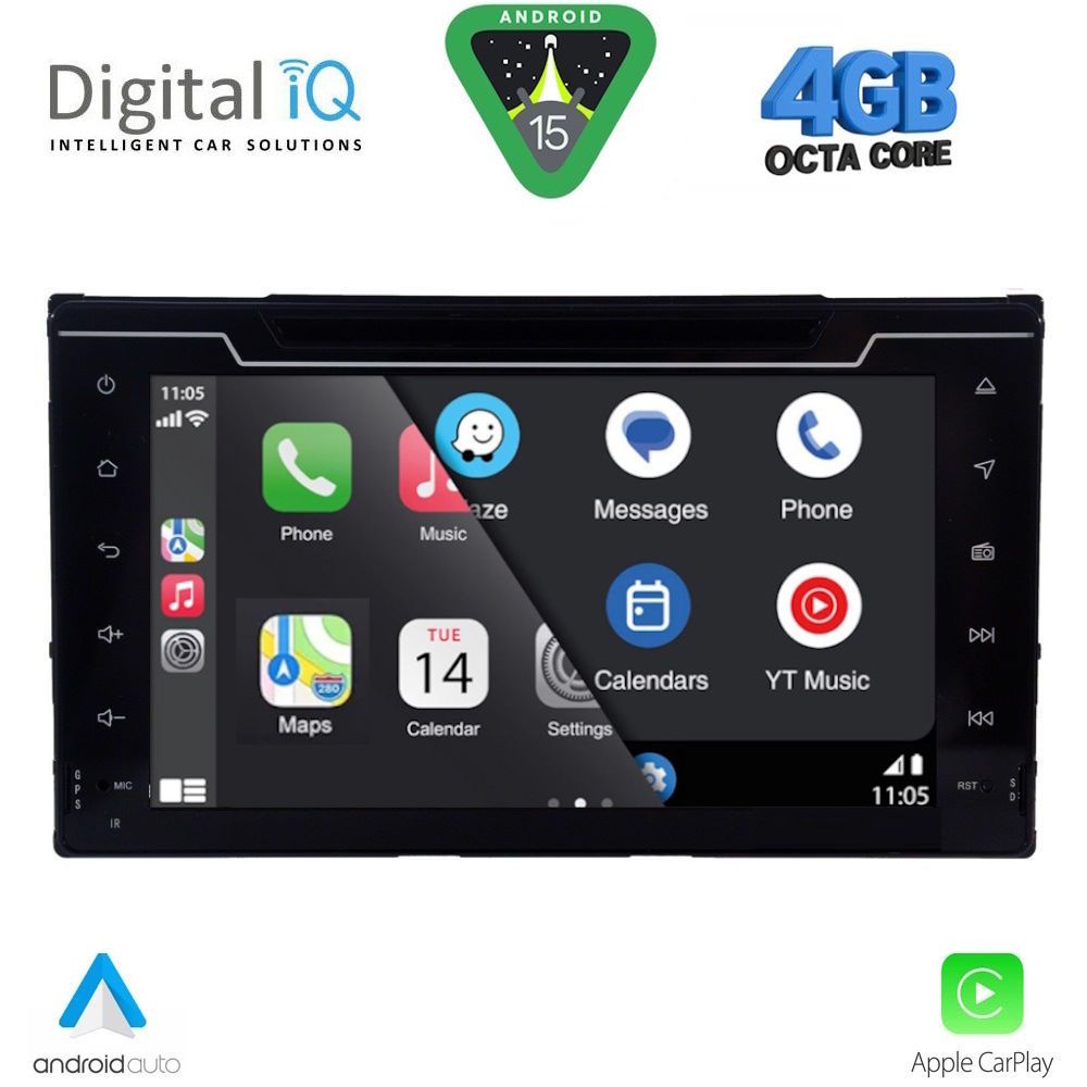 DIGITAL IQ MSG 413_CPA (7" DECK) MULTIMEDIA SYSTEM for TOYOTA AURIS mod. 2015-2021 – AYGO X mod. 2022-2026 – COROLLA mod. 2017-2019 DIGITAL IQ MSG 413_CPA (7" DECK) MULTIMEDIA SYSTEM for TOYOTA AURIS mod. 2015-2021 – AYGO X mod. 2022-2026 – COROLLA mod. 2017-2019