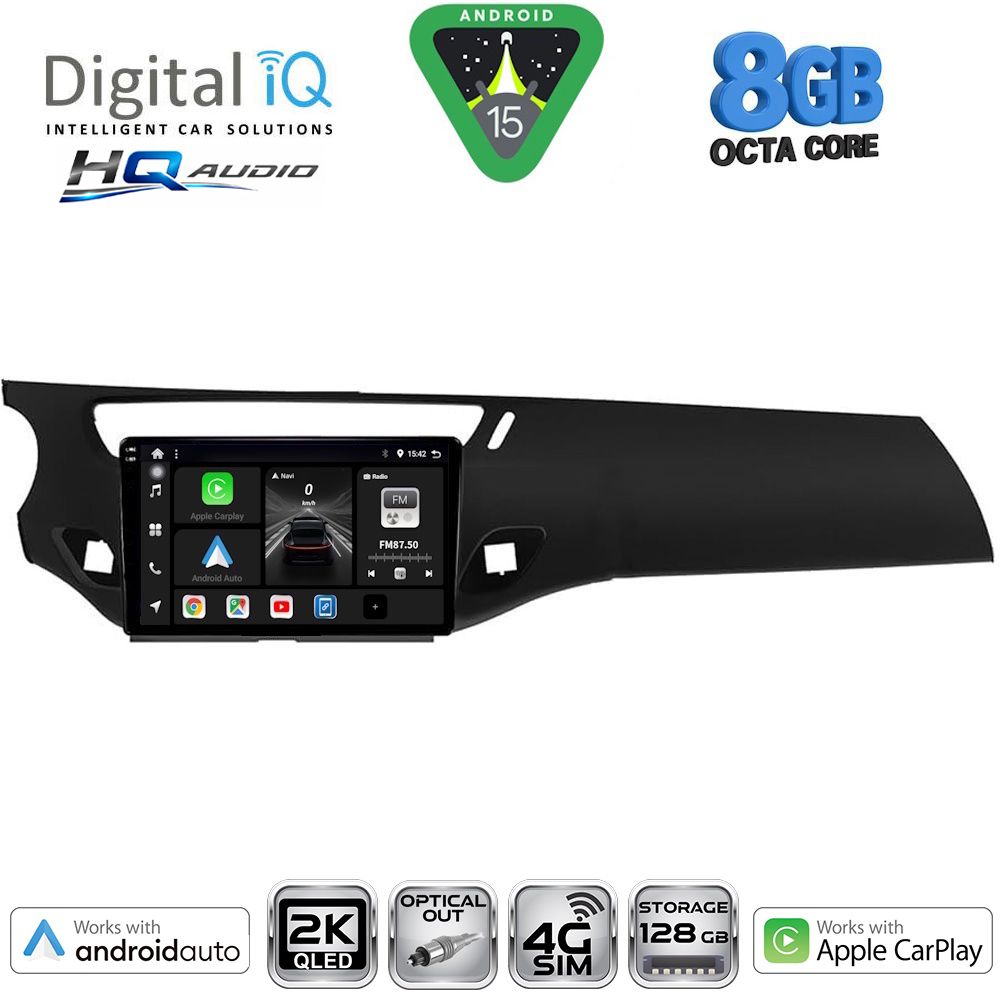 DIGITAL IQ BXK 20092BL_CPAA (9inc) MULTIMEDIA TABLET for CITROEN C3 - DS3 mod. 2009-2016 (BLACK) DIGITAL IQ BXK 20092BL_CPAA (9inc) MULTIMEDIA TABLET for CITROEN C3 - DS3 mod. 2009-2016 (BLACK)