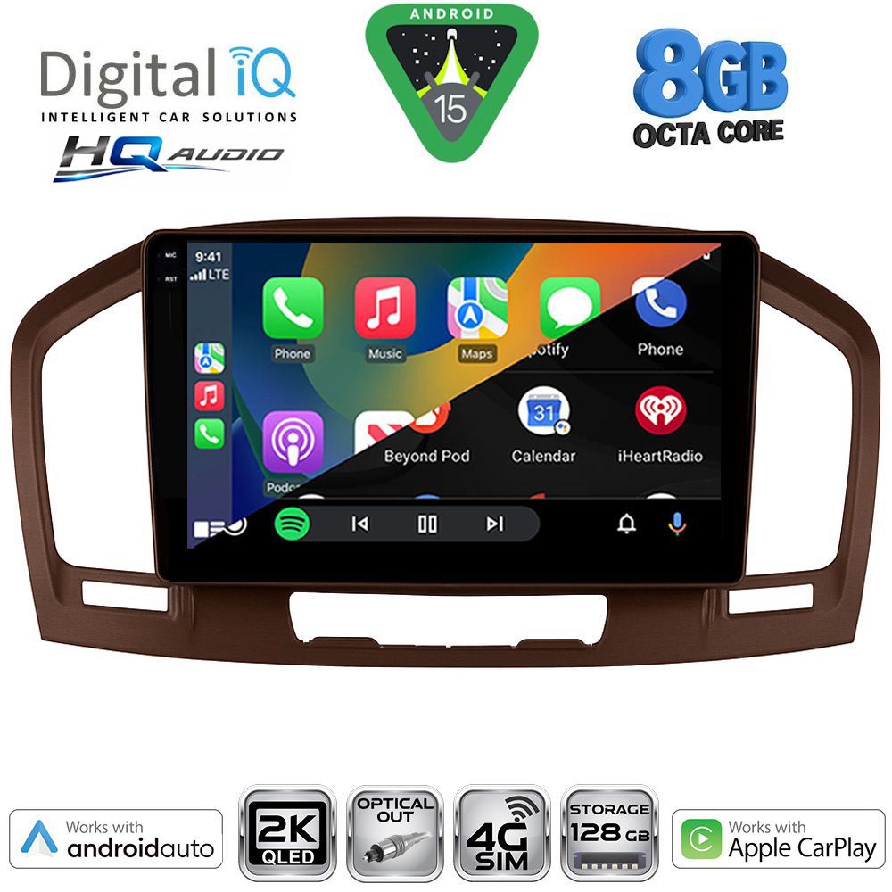 DIGITAL IQ BXK 20491BR_CPAA (9inc) MULTIMEDIA TABLET for OPEL INSIGNIA mod.2008-2013 (BROWN) DIGITAL IQ BXK 20491BR_CPAA (9inc) MULTIMEDIA TABLET for OPEL INSIGNIA mod.2008-2013 (BROWN)