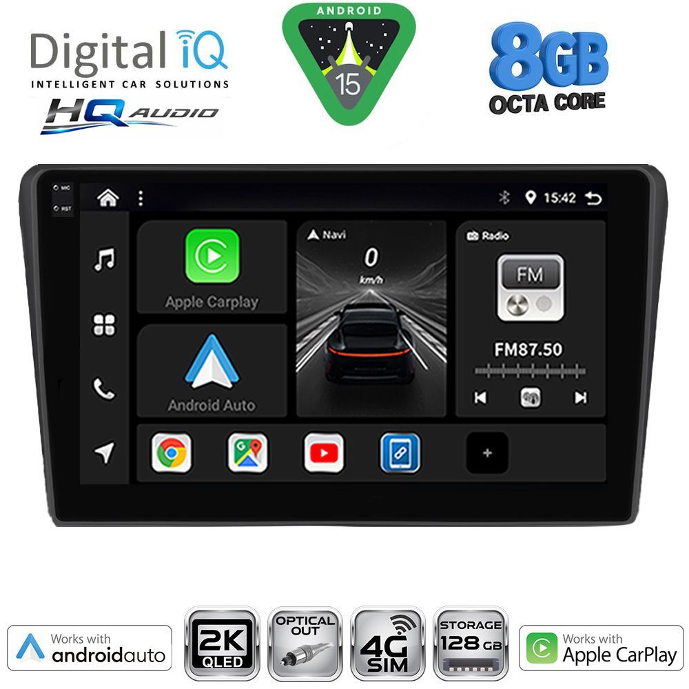 DIGITAL IQ BXK 20704BL_CPAA (9inc) MULTIMEDIA TABLET for TOYOTA AVENSIS (T25) mod. 2003-2009 (BLACK) DIGITAL IQ BXK 20704BL_CPAA (9inc) MULTIMEDIA TABLET for TOYOTA AVENSIS (T25) mod. 2003-2009 (BLACK)
