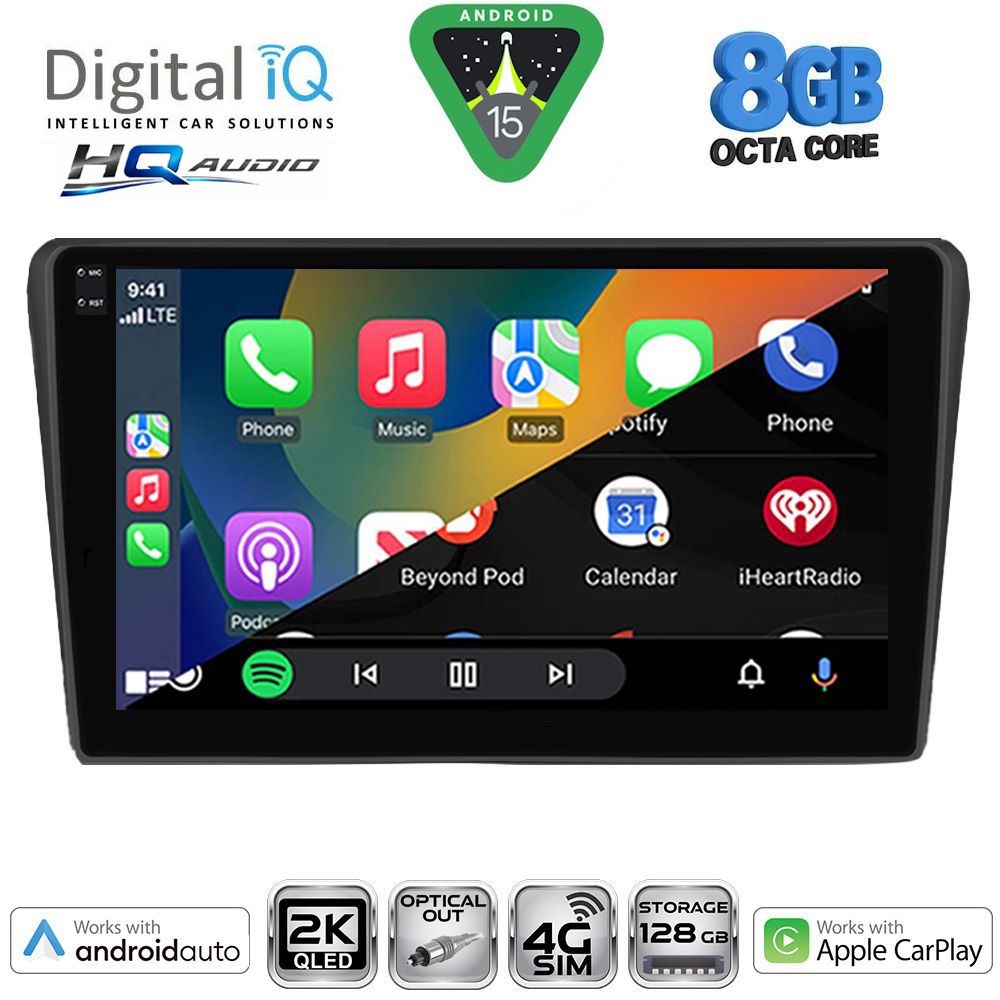 DIGITAL IQ BXK 20704BL_CPAA (9inc) MULTIMEDIA TABLET for TOYOTA AVENSIS (T25) mod. 2003-2009 (BLACK) DIGITAL IQ BXK 20704BL_CPAA (9inc) MULTIMEDIA TABLET for TOYOTA AVENSIS (T25) mod. 2003-2009 (BLACK)