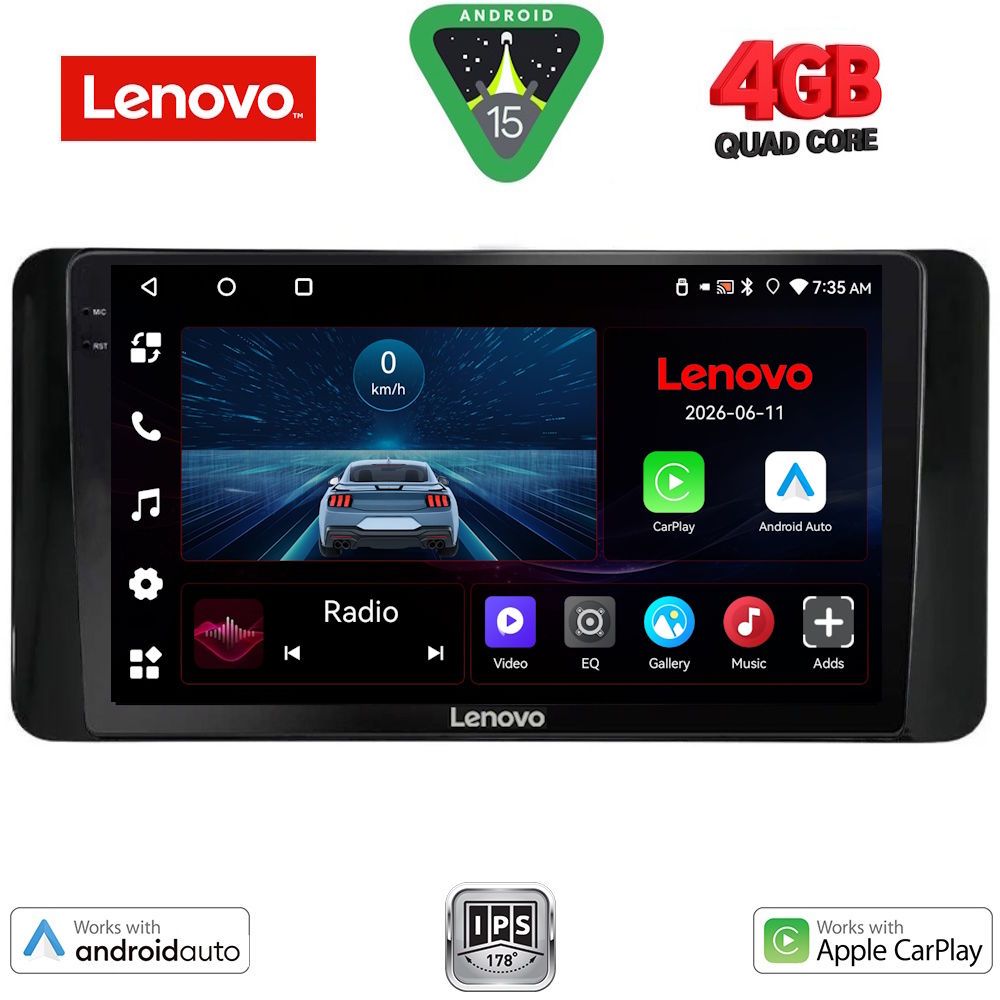 LENOVO LVE 8778_CPAA (10inc) MULTIMEDIA TABLET for TOYOTA LAND CRUISER LC300 mod. 2023-2026 LENOVO LVE 8778_CPAA (10inc) MULTIMEDIA TABLET for TOYOTA LAND CRUISER LC300 mod. 2023-2026