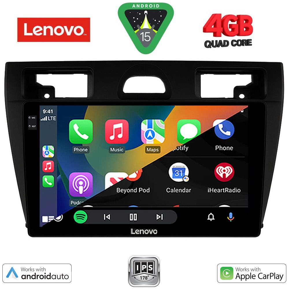 LENOVO LVE 8153BL_CPAA (9inc) MULTIMEDIA TABLET for FORD FIESTA mod. 2005-2008 (BLACK) LENOVO LVE 8153BL_CPAA (9inc) MULTIMEDIA TABLET for FORD FIESTA mod. 2005-2008 (BLACK)