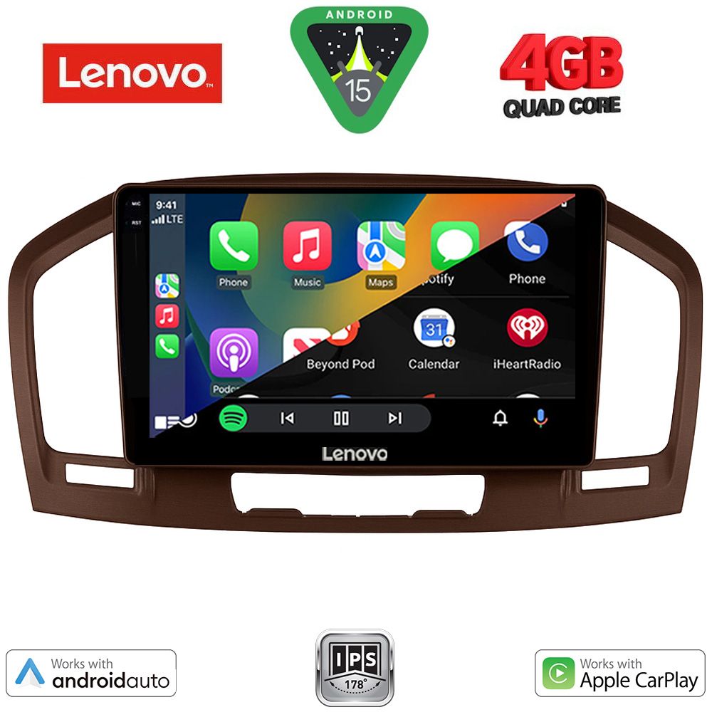 LENOVO LVE 8491BR_CPAA (9inc) MULTIMEDIA TABLET for OPEL INSIGNIA mod. 2008-2013 (BROWN) LENOVO LVE 8491BR_CPAA (9inc) MULTIMEDIA TABLET for OPEL INSIGNIA mod. 2008-2013 (BROWN)