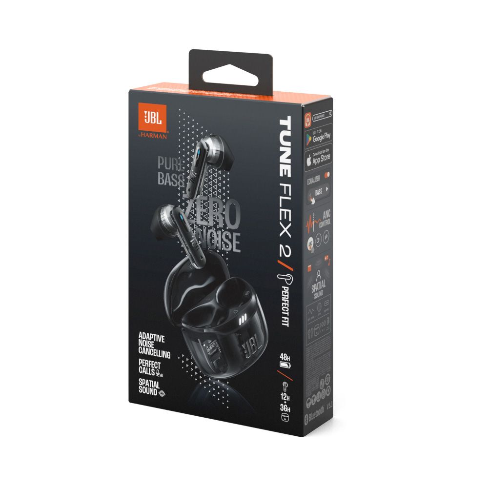 JBL TUNE FLEX 2 (GHOST BLACK) JBL TUNE FLEX 2 (GHOST BLACK)