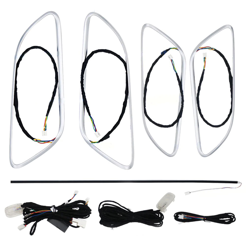 DIQ AMBIENT 8171 C - HANDLES for BENZ A-CLA-GLA mod. 2012-2020 (Digital iQ Handles Ambient Light Kit for MERCEDES A - CLA - GLA mod. 2012-2020)