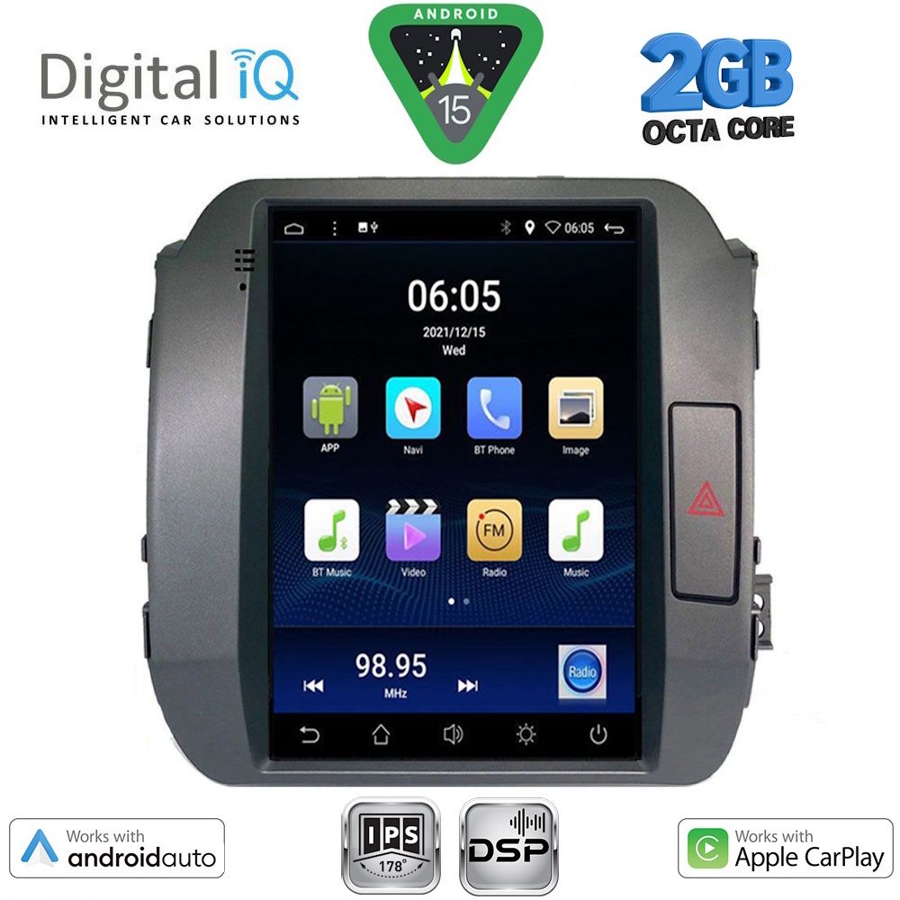 DIGITAL IQ BXF 5927_CPAA TESLA STYLE for KIA SPORTAGE mod. 2010-2015 DIGITAL IQ BXF 5927_CPAA TESLA STYLE for KIA SPORTAGE mod. 2010-2015